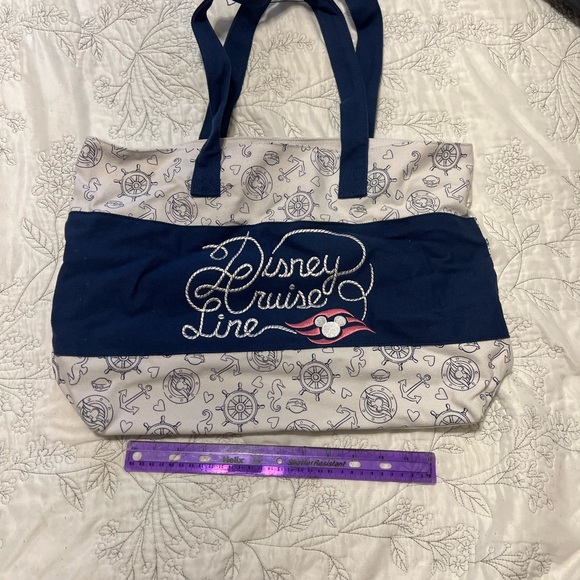Disney Cruise Line Navy and Gray Tote Bag - Picture 2 of 8